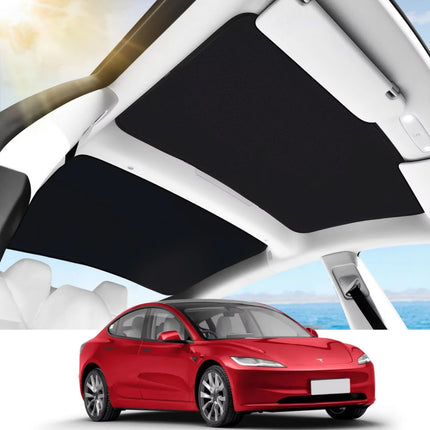 Parasol para techo corredizo y ventana trasera del Tesla Model 3