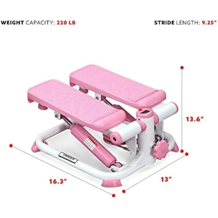 Pink Portable Mini Stair Stepper - Wnkrs