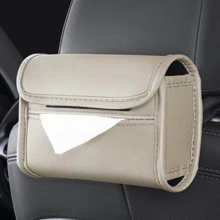 Luxury Leather Car Tissue Box Holder - Wnkrs