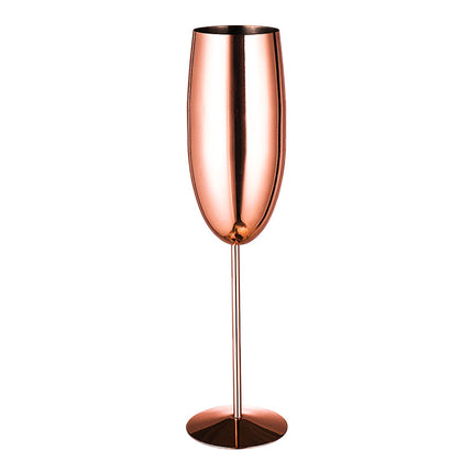 Champagne glass stainless steel goblet - Wnkrs