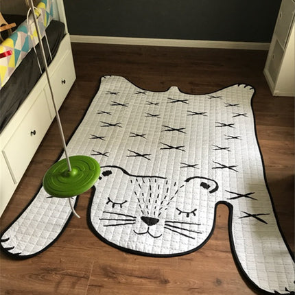 Toys Baby Play Mat Kids Carpet White Tiger Plush Rugs For Liveing Room Decoration Floor Mats Developing Mat For Children - Wnkrs