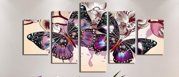 Diamond Painting - Multi-Picture Beautiful Butterflies - Wnkrs