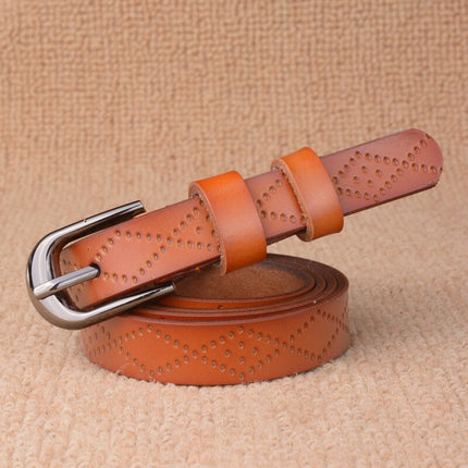 Fashion High Quality Patterned Leather Women’s Belt - Wnkrs