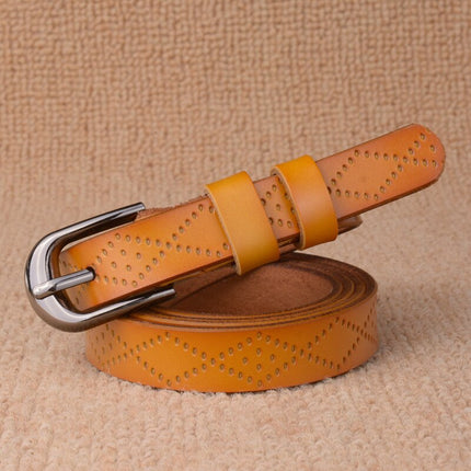 Fashion High Quality Patterned Leather Women’s Belt - Wnkrs