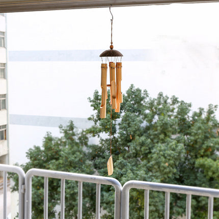 Bamboo wind chimes ornaments - Wnkrs