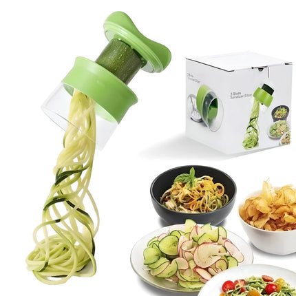 Handheld Spiralizing Fruit and Vegetable Slicer