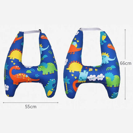 Adjustable Animal Pattern Kids Travel Neck Support Pillow - Wnkrs