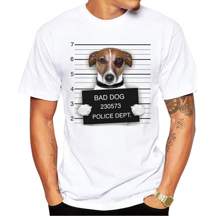 Men's Bad Dog Printed T-Shirt - Wnkrs