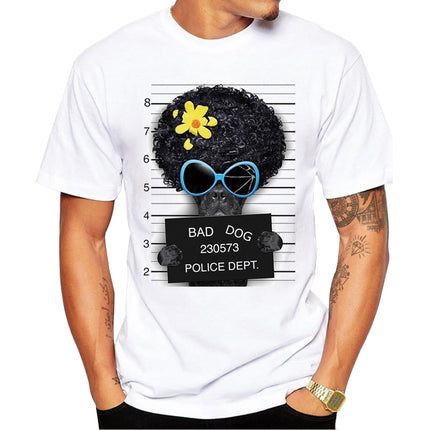 Men's Bad Dog Printed T-Shirt - Wnkrs