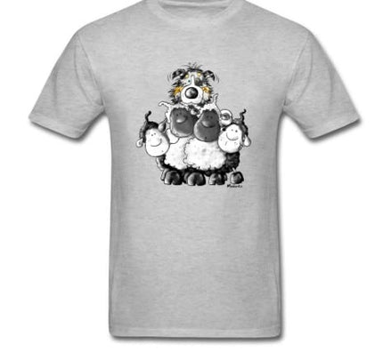 Lovely Australian Shepherd Print T-Shirt - Wnkrs