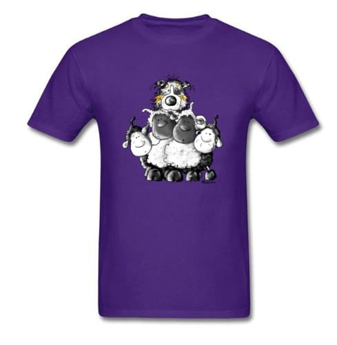 Lovely Australian Shepherd Print T-Shirt