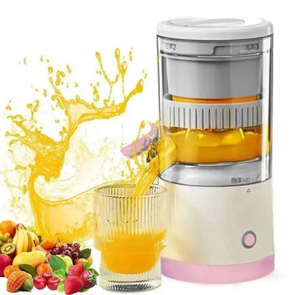 Compact USB Rechargeable Electric Juicer - Stainless Steel Blade, Multi-Fruit Capability, Easy Clean - Wnkrs