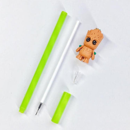 20pcs Lovely Cartoon Black Tree Man Neutral Pens - Wnkrs