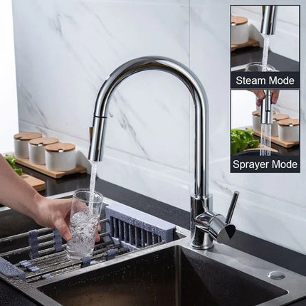 Kitchen Faucet with Pull-Out Sprayer - Wnkrs