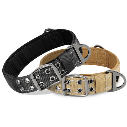 Collier tactique militaire réglable pour chien