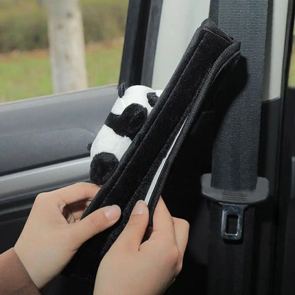 Adjustable Panda Seat Belt Shoulder Pad - Wnkrs