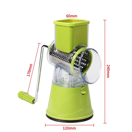 Multi-function Drum Cutter Manual Stainless Steel Grating - Wnkrs