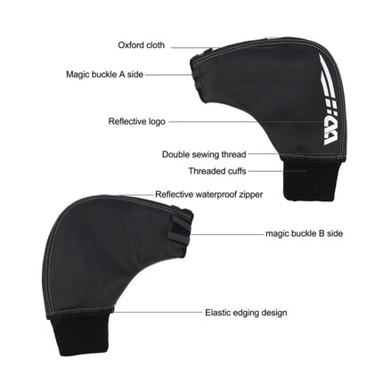 Guantes de bicicleta de montaña resistentes al viento para ciclismo en cualquier clima