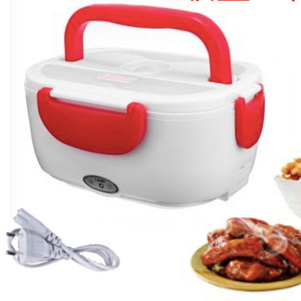 Electric lunch box food grade plastic 110v 220v plug in lunch box household appliances gift - Wnkrs