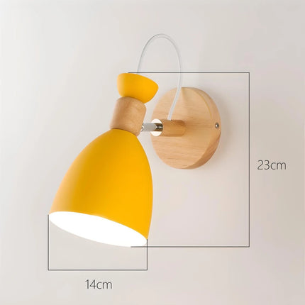 Nordic Minimalist LED Wall Lamp - Modern Macaron Lights