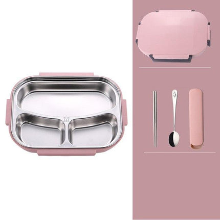 Stylish leakproof Japanese style stainless steel lunch box - Wnkrs