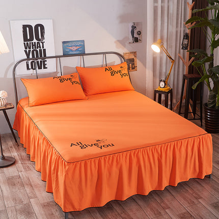 Beauty bed cover brushed bed skirt - Wnkrs