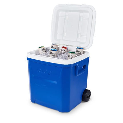 60 Qt Laguna Rolling Ice Chest Cooler with Wheels - Wnkrs