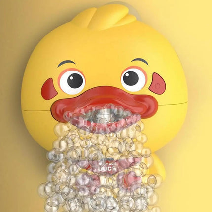 Yellow Duck Automatic Bubble Maker for Kids