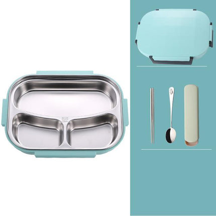 Stylish leakproof Japanese style stainless steel lunch box - Wnkrs