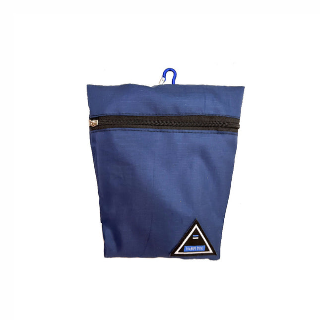 Sac à collations de dressage pour animaux de compagnie bleu