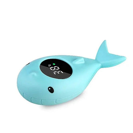 Adorable Cartoon Floating Baby Bath Thermometer with Digital LED Display - Wnkrs