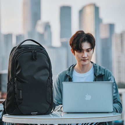 Sac d'ordinateur élégant et polyvalent, cartable d'étudiant, sac à dos de transport quotidien pour homme