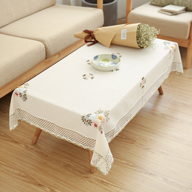 Fabric cotton floral tablecloth - Wnkrs
