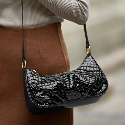 Sac à main luxueux en cuir véritable pour femme