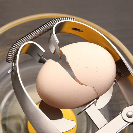 Stainless Steel Egg Scissors Eggshell Cutter Quail Egg Opener Egg Cutter Egg Topper Cracker Separator Cooker Cracker - Wnkrs