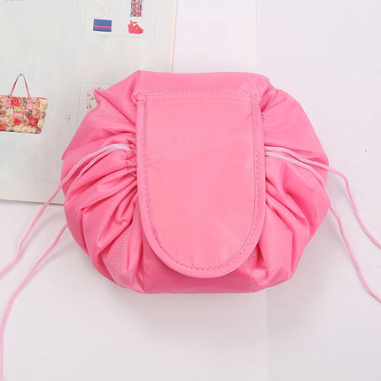 Bolsa de maquillaje portátil impermeable y organizador de viaje para mujer