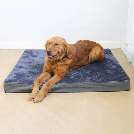 Tapis de lit pour chien super doux et amovible