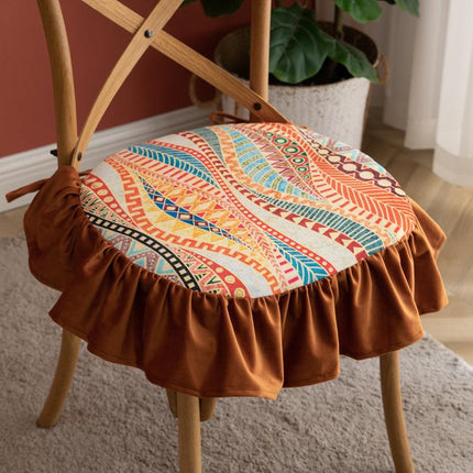 Four Seasons Holland Fleece Print Seat Cushion - Wnkrs