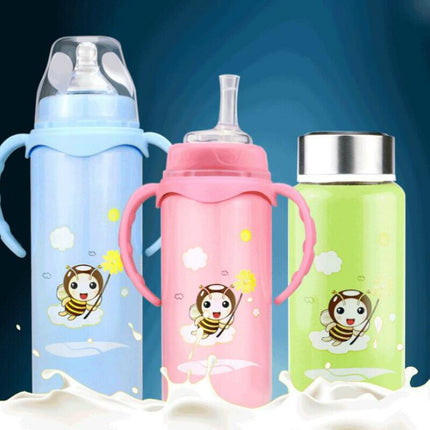 Baby stainless steel insulated feeding bottle - Wnkrs