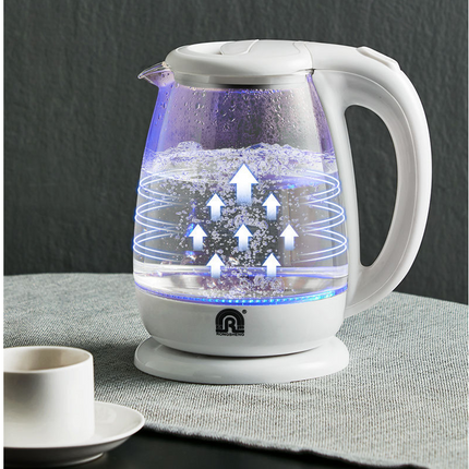 Automatic power off transparent glass electric kettle - Wnkrs