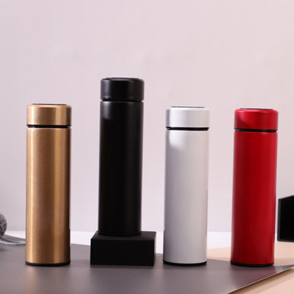 Stainless steel vacuum flask LED touch display temperature - Wnkrs