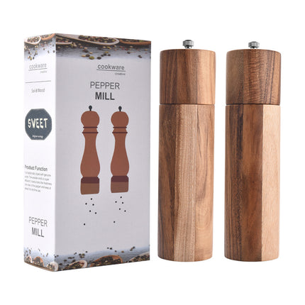 Cylindrical ceramic core manual pepper grinder - Wnkrs