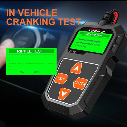 12V Car Battery Tester Analyzer - Wnkrs