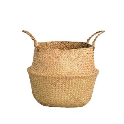 Versatile Wicker Seagrass Planter and Storage Basket - Wnkrs