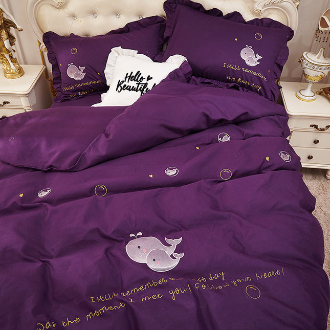 Princess wind bed sheet bed cover - Wnkrs