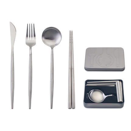 stainless steel portable cutlery set - Wnkrs