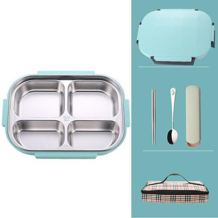 Stylish leakproof Japanese style stainless steel lunch box - Wnkrs