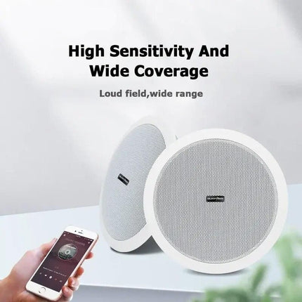 Bluetooth 10W Waterproof Active Ceiling Speaker - Wnkrs