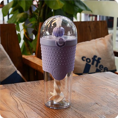 500ML Kids Plastic Water bottles Protein Shaker Blender Bottles with straw BPA Free Portable Sport My Water bottles - Wnkrs