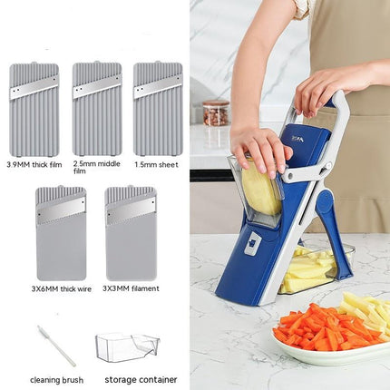 Kitchen Multi-function Vegetable Chopper Purple Household - Wnkrs